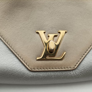 Pre-owned Louis Vuitton Love Note golden×silver Leather M54504 shoulderbag | stylenewstar
