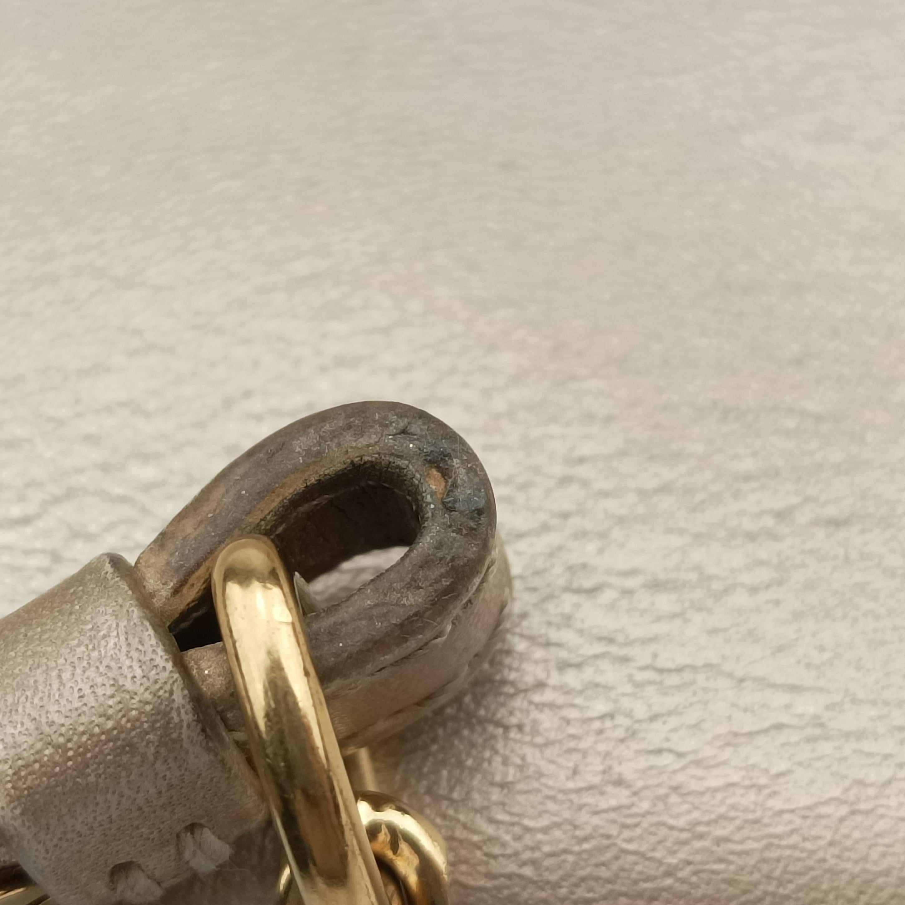 Pre-owned Louis Vuitton Love Note golden×silver Leather M54504 shoulderbag | stylenewstar