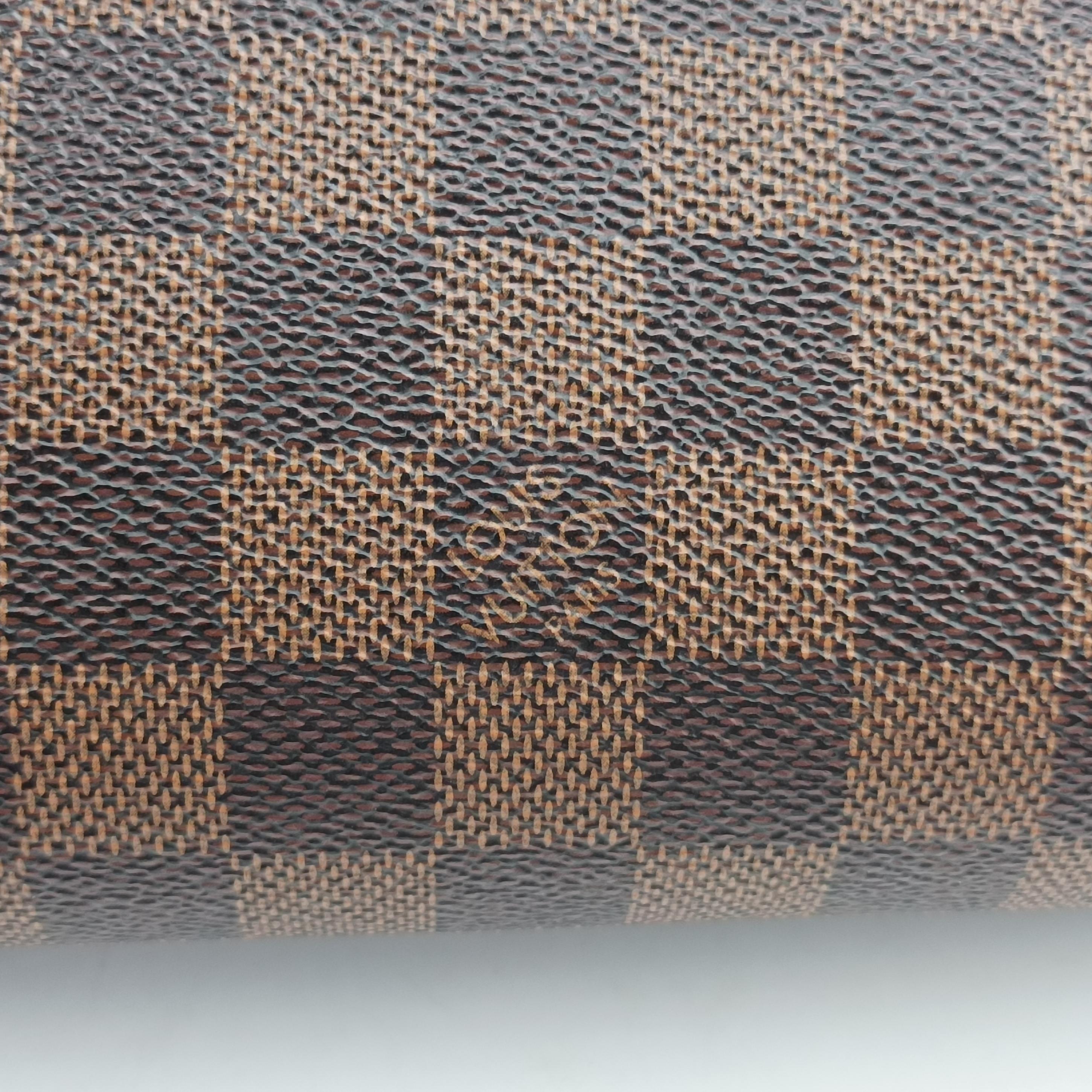 Pre-owned Louis Vuitton Porte de Cumin Jules EBENE Damier Canvas N42242 shoulderbag | stylenewstar