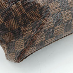 Pre-owned Louis Vuitton Porte de Cumin Jules EBENE Damier Canvas N42242 shoulderbag | stylenewstar