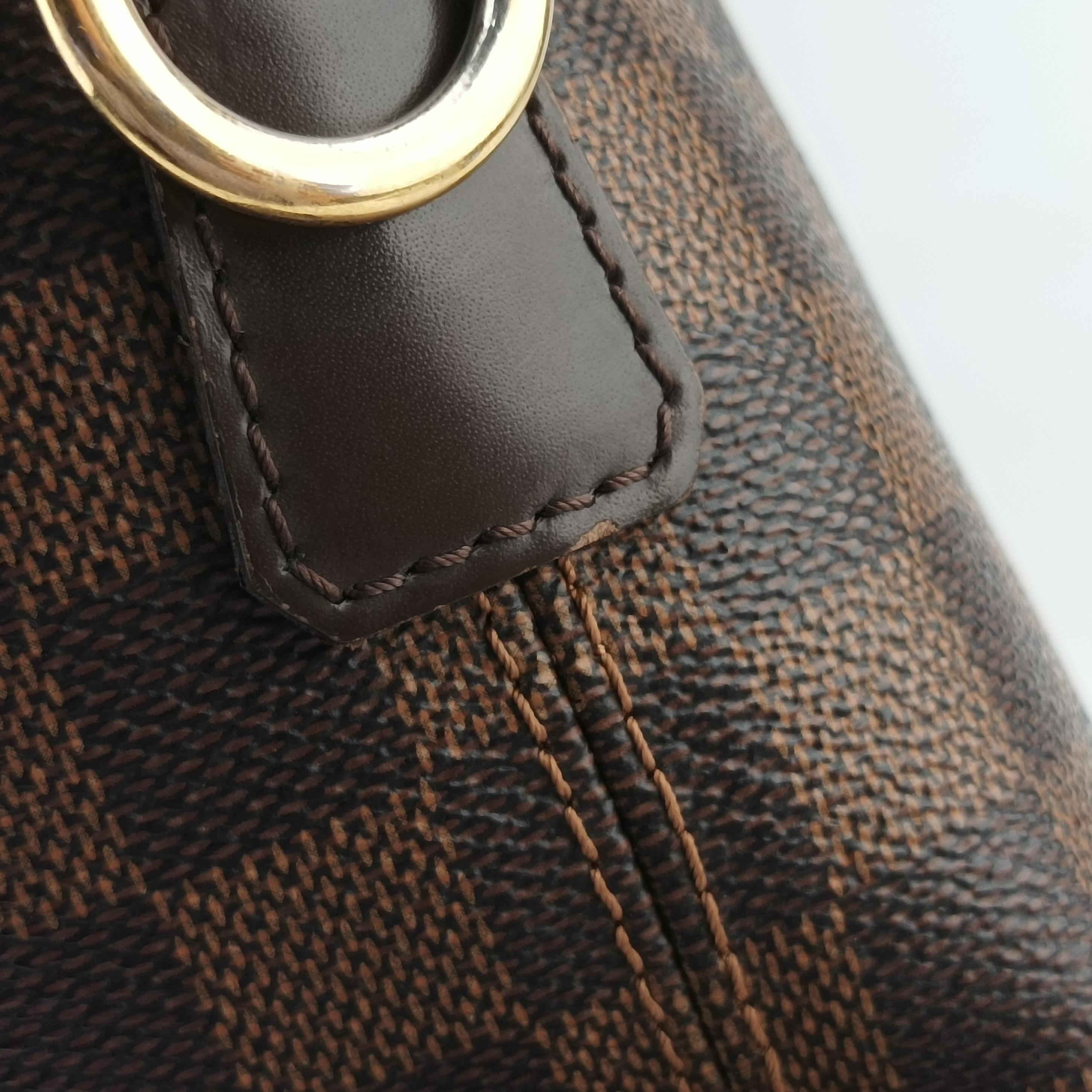 Pre-owned Louis Vuitton Porte de Cumin Jules EBENE Damier Canvas N42242 shoulderbag | stylenewstar