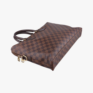 Pre-owned Louis Vuitton Porte de Cumin Jules EBENE Damier Canvas N42242 shoulderbag | stylenewstar