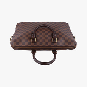 Pre-owned Louis Vuitton Porte de Cumin Jules EBENE Damier Canvas N42242 shoulderbag | stylenewstar