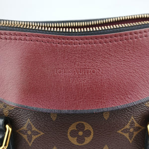 Secondhand Louis Vuitton TUILERIES tote Brown x Riduvan Monogram Canvas×calf leather M44328 shoulderbag | stylenewstar