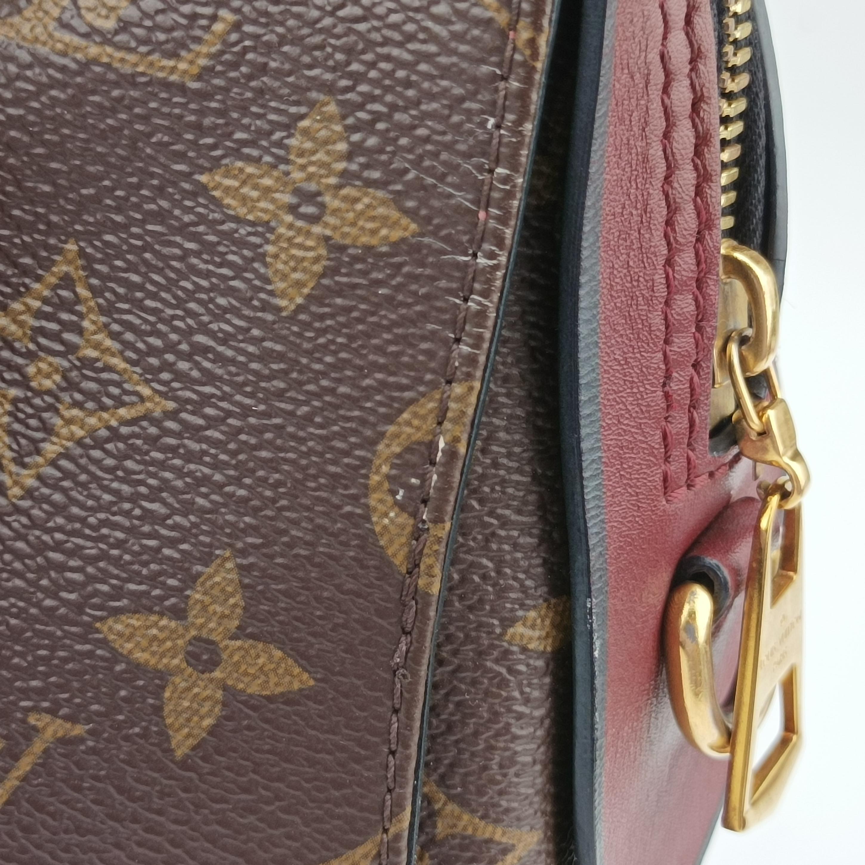 Secondhand Louis Vuitton TUILERIES tote Brown x Riduvan Monogram Canvas×calf leather M44328 shoulderbag | stylenewstar