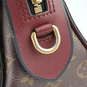 Secondhand Louis Vuitton TUILERIES tote Brown x Riduvan Monogram Canvas×calf leather M44328 shoulderbag | stylenewstar