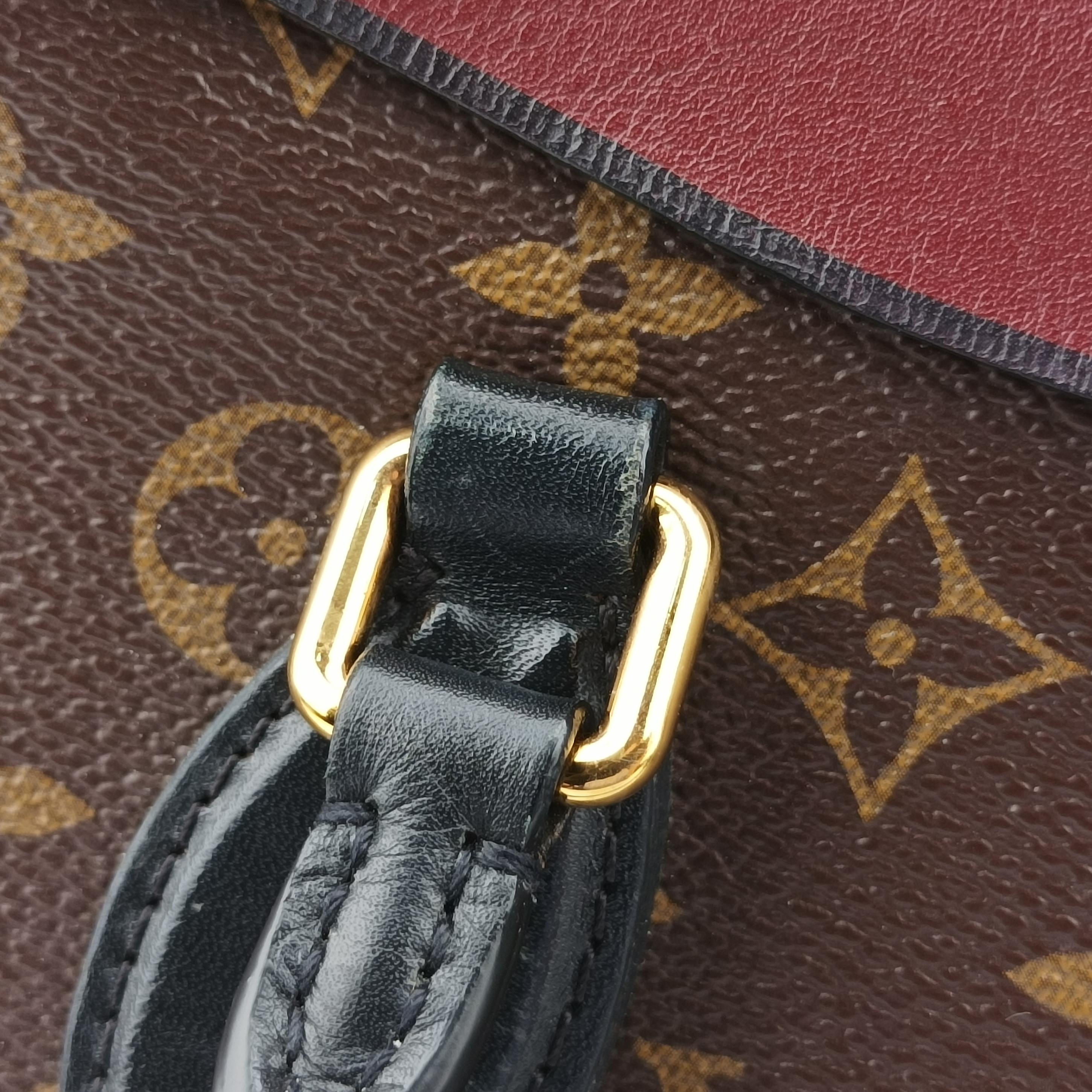 Secondhand Louis Vuitton TUILERIES tote Brown x Riduvan Monogram Canvas×calf leather M44328 shoulderbag | stylenewstar