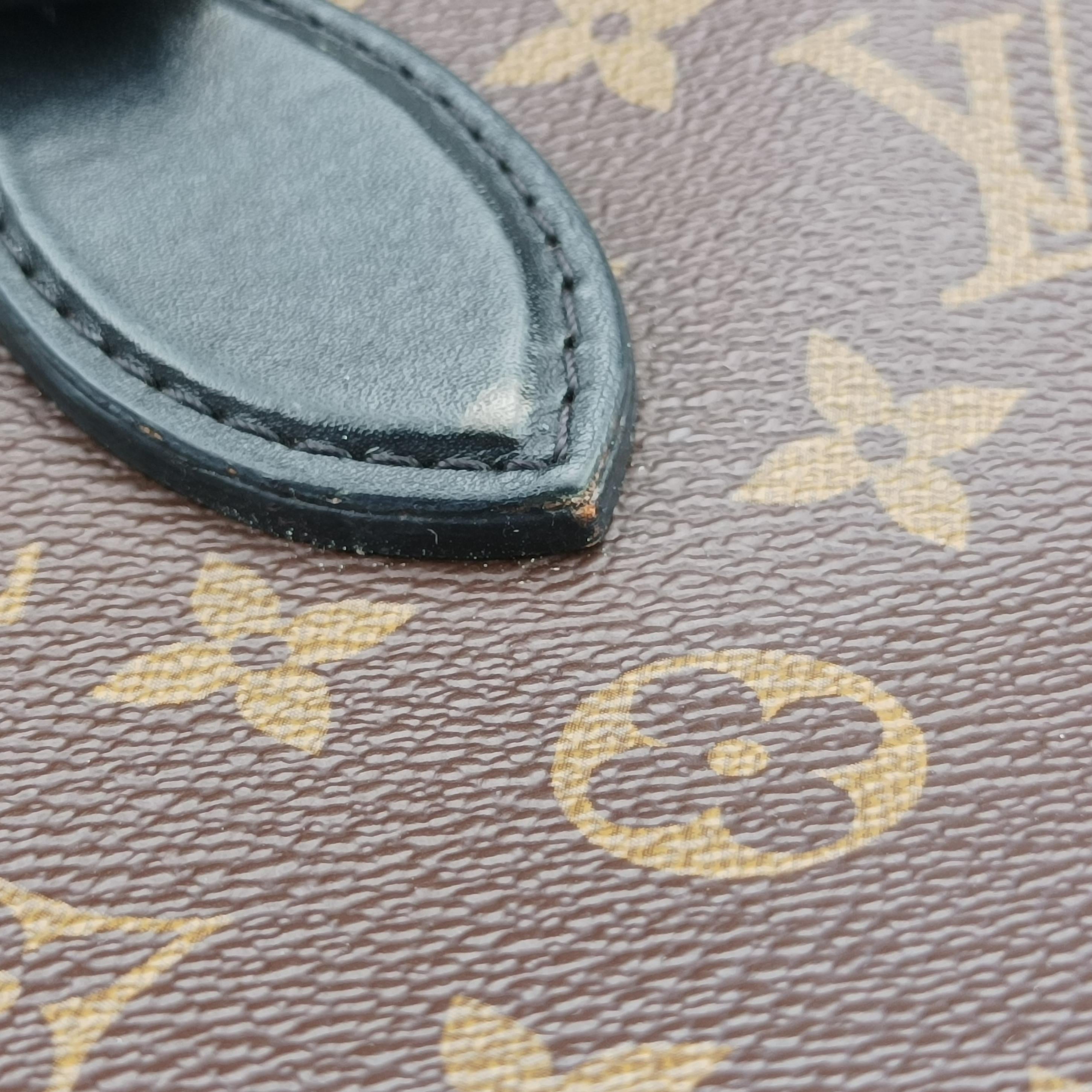 Secondhand Louis Vuitton TUILERIES tote Brown x Riduvan Monogram Canvas×calf leather M44328 shoulderbag | stylenewstar