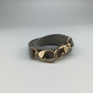 Pre-owned Christian Dior Lady Dior Silver lambskin  shoulderbag | stylenewstar