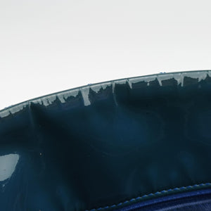 Vintage Chanel Mademoiselle Bowling Blue Patent A50556 shoulderbag | stylenewstar