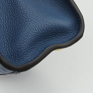 Pre-owned Louis Vuitton PONNEUF MINI blue Monogram Empreinte  shoulderbag | stylenewstar