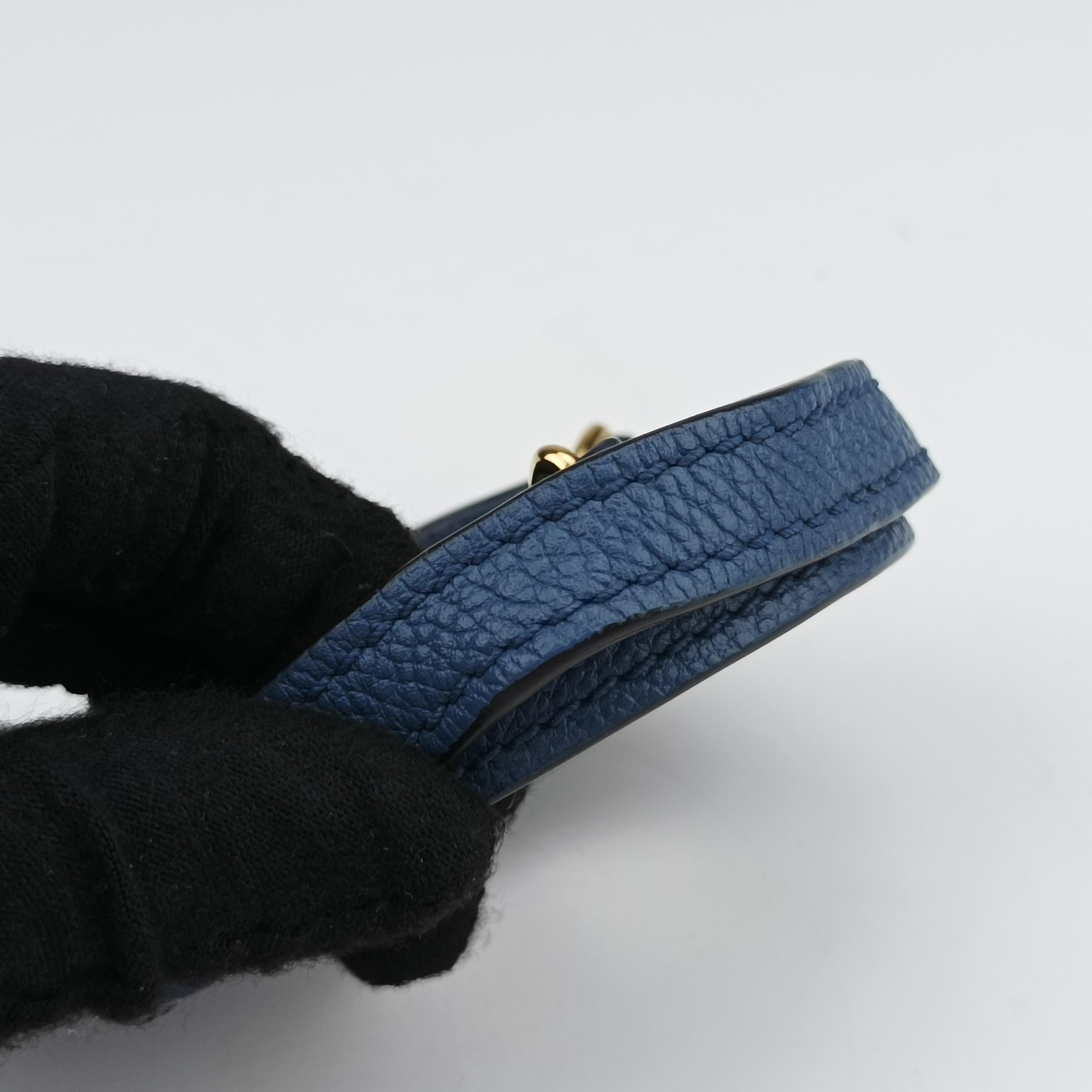 Pre-owned Louis Vuitton PONNEUF MINI blue Monogram Empreinte  shoulderbag | stylenewstar