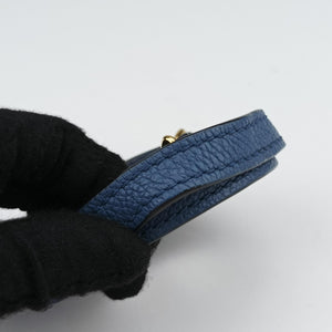 Pre-owned Louis Vuitton PONNEUF MINI blue Monogram Empreinte  shoulderbag | stylenewstar