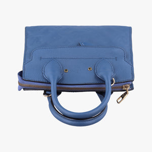 Pre-owned Louis Vuitton PONNEUF MINI blue Monogram Empreinte  shoulderbag | stylenewstar