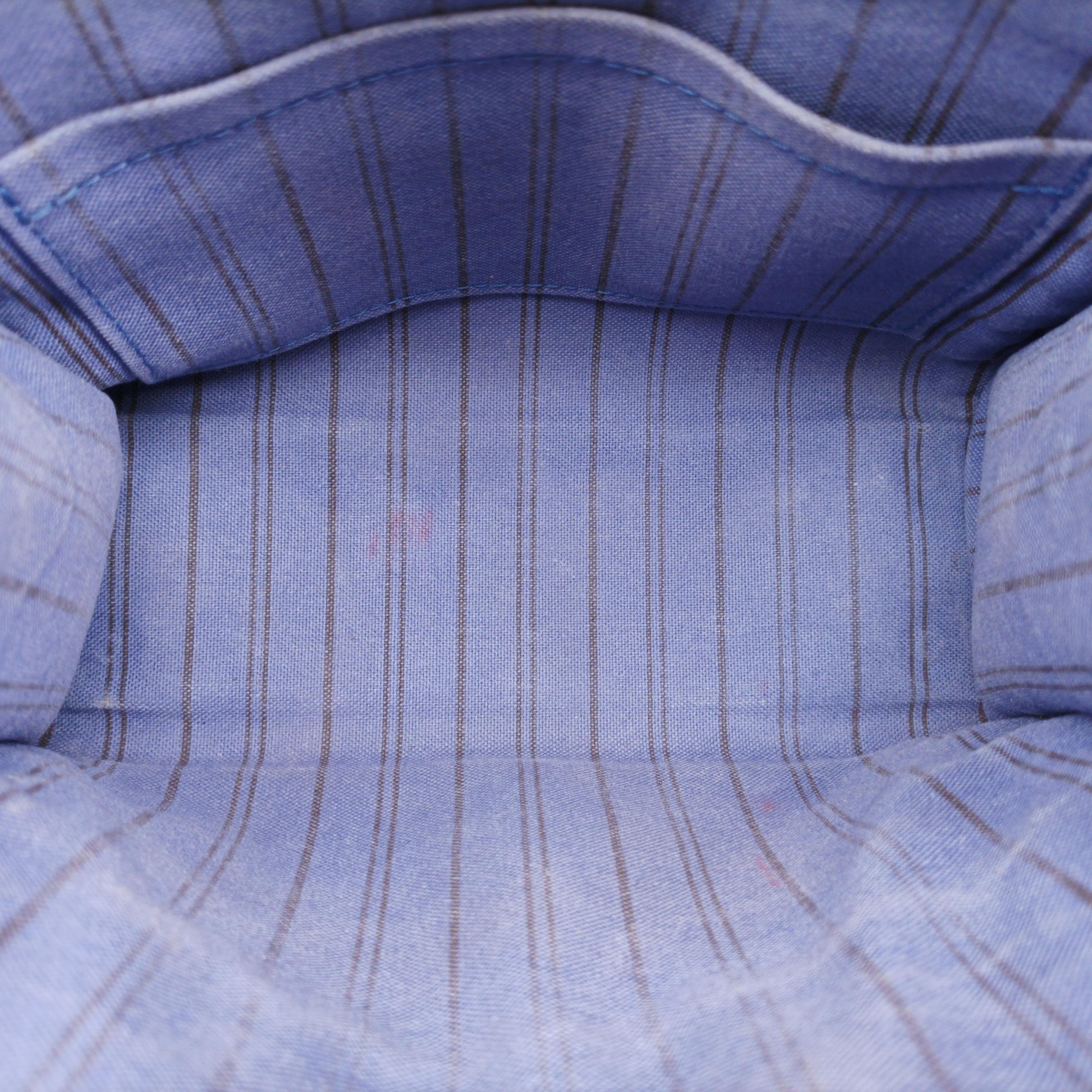 Pre-owned Louis Vuitton PONNEUF MINI blue Monogram Empreinte  shoulderbag | stylenewstar