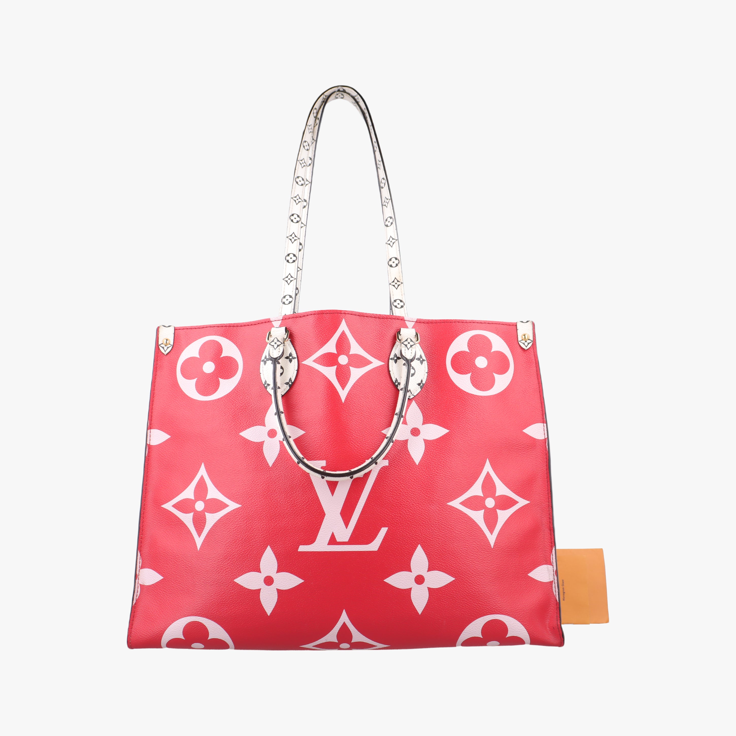 Pre-owned Louis Vuitton On The Go GM ROUGE Monogram Giant M44569 shoulderbag | stylenewstar