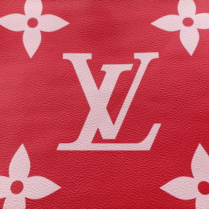 Pre-owned Louis Vuitton On The Go GM ROUGE Monogram Giant M44569 shoulderbag | stylenewstar