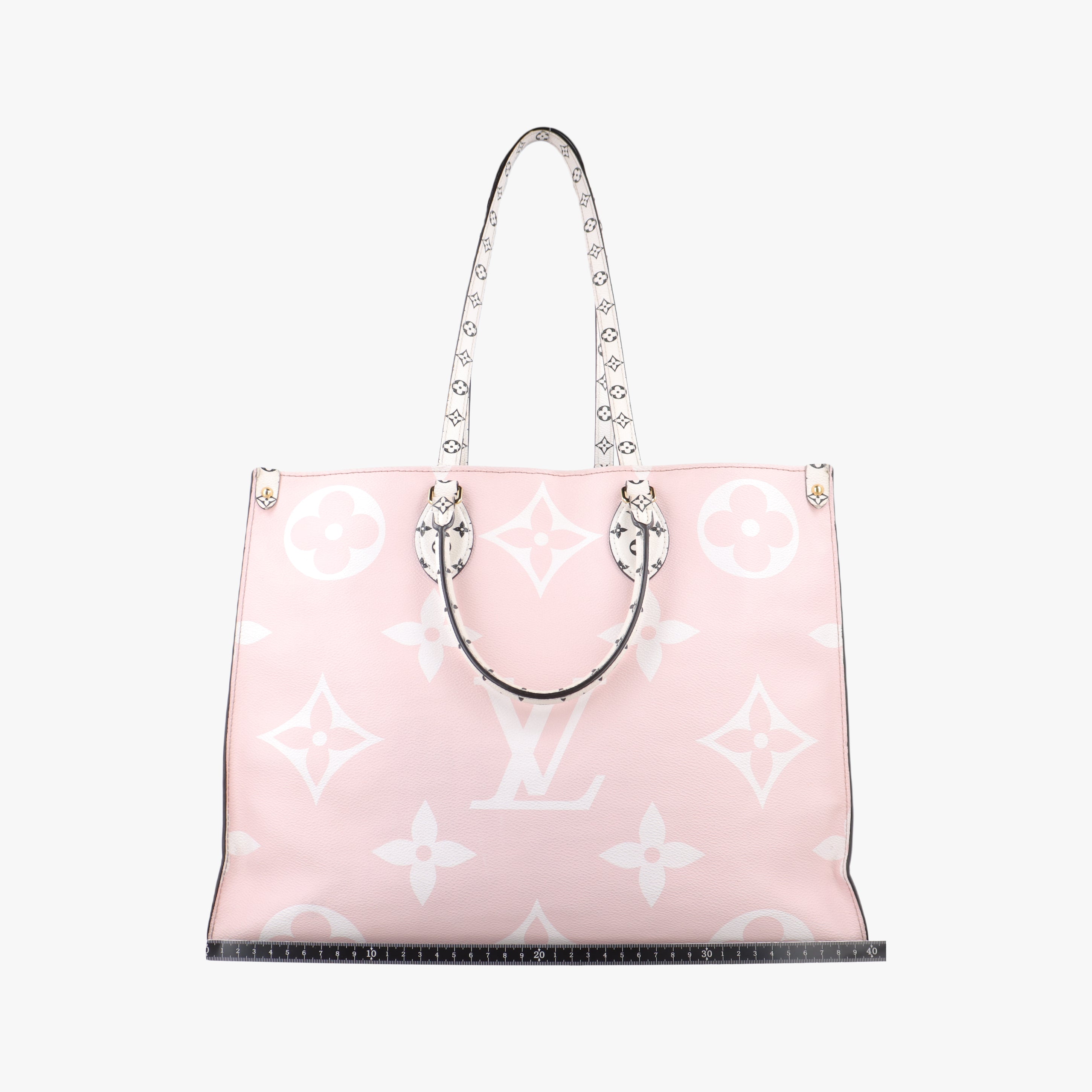 Pre-owned Louis Vuitton On The Go GM ROUGE Monogram Giant M44569 shoulderbag | stylenewstar