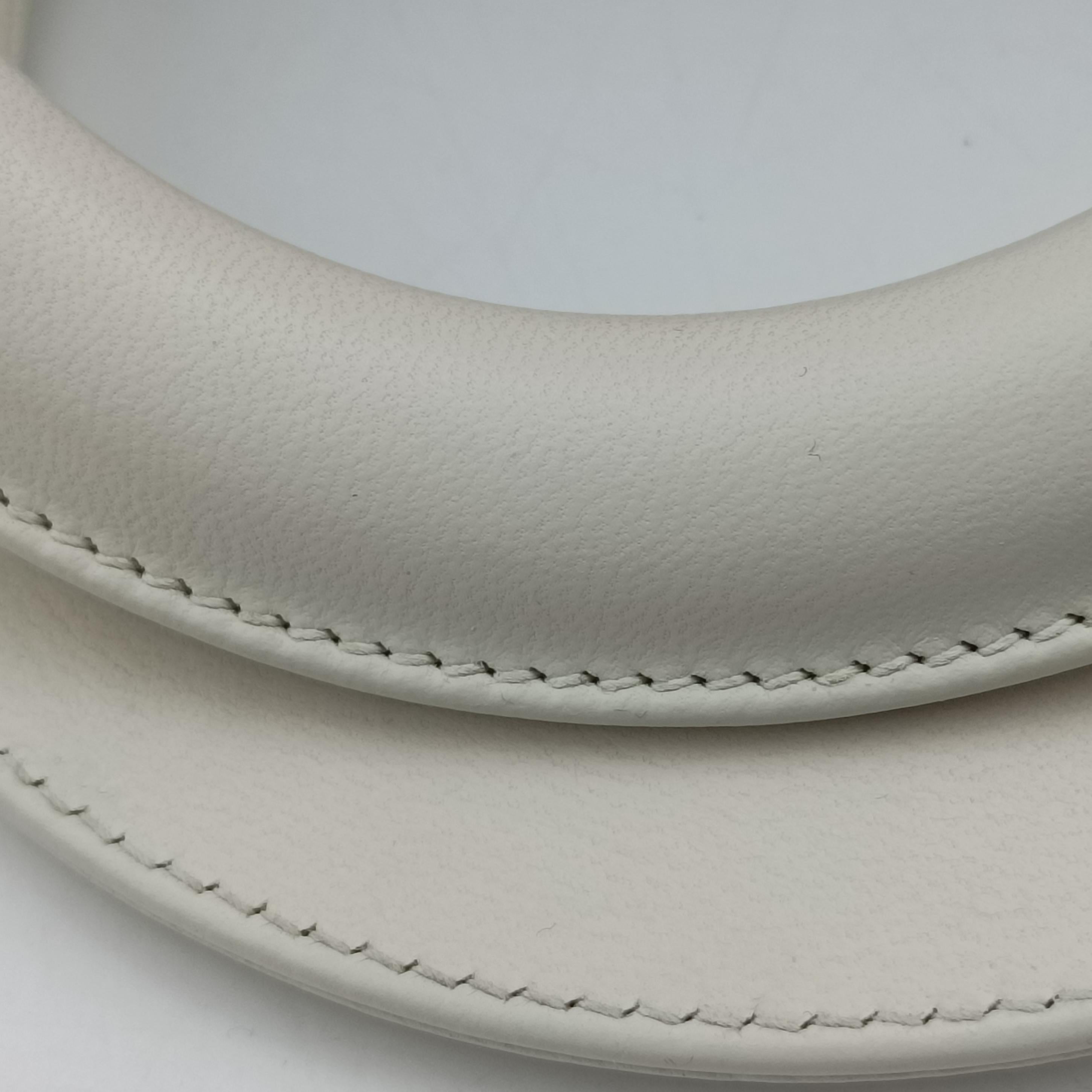 Vintage Christian Dior Lady Dior Flower Medium White×Multicolour leather  shoulderbag | stylenewstar