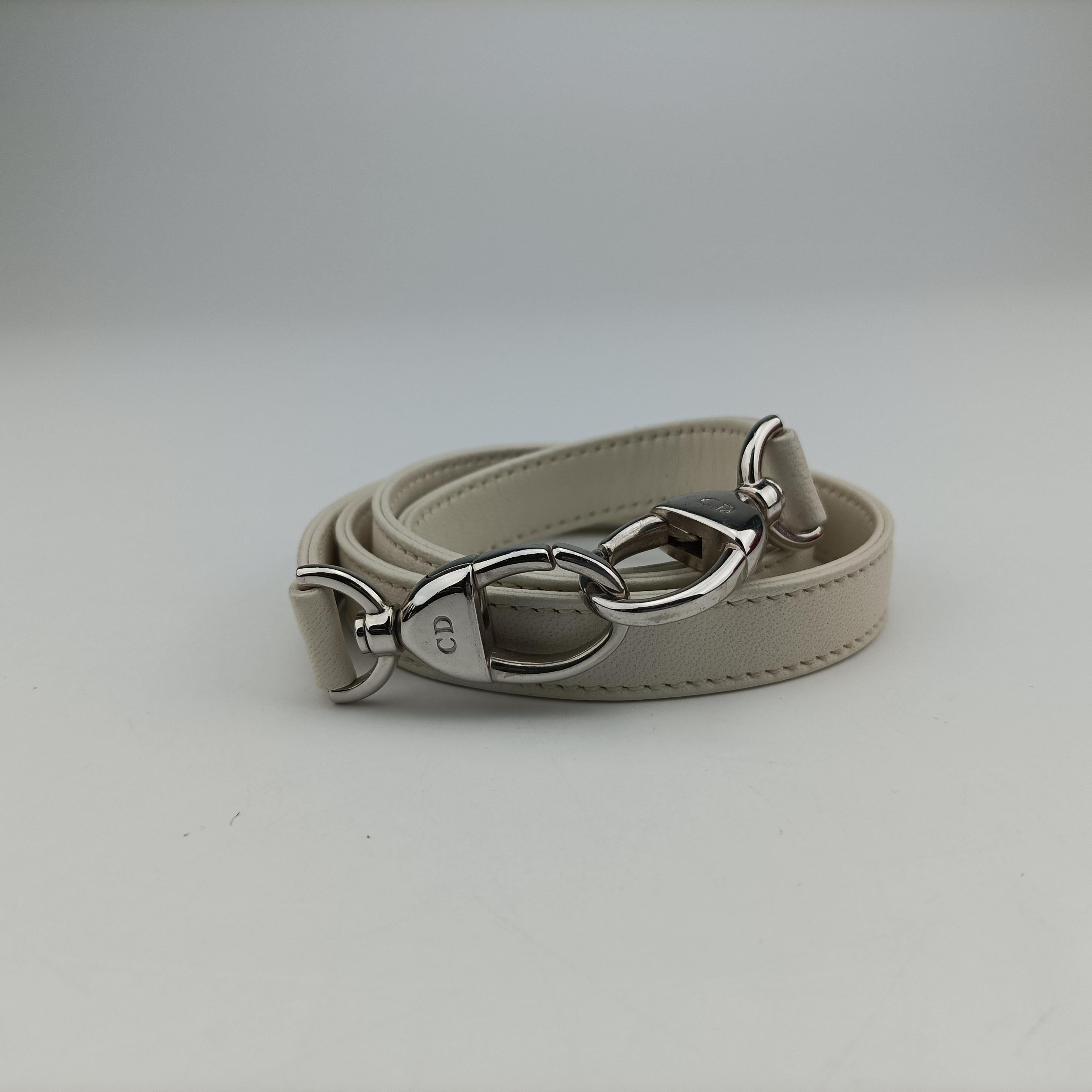 Vintage Christian Dior Lady Dior Flower Medium White×Multicolour leather  shoulderbag | stylenewstar