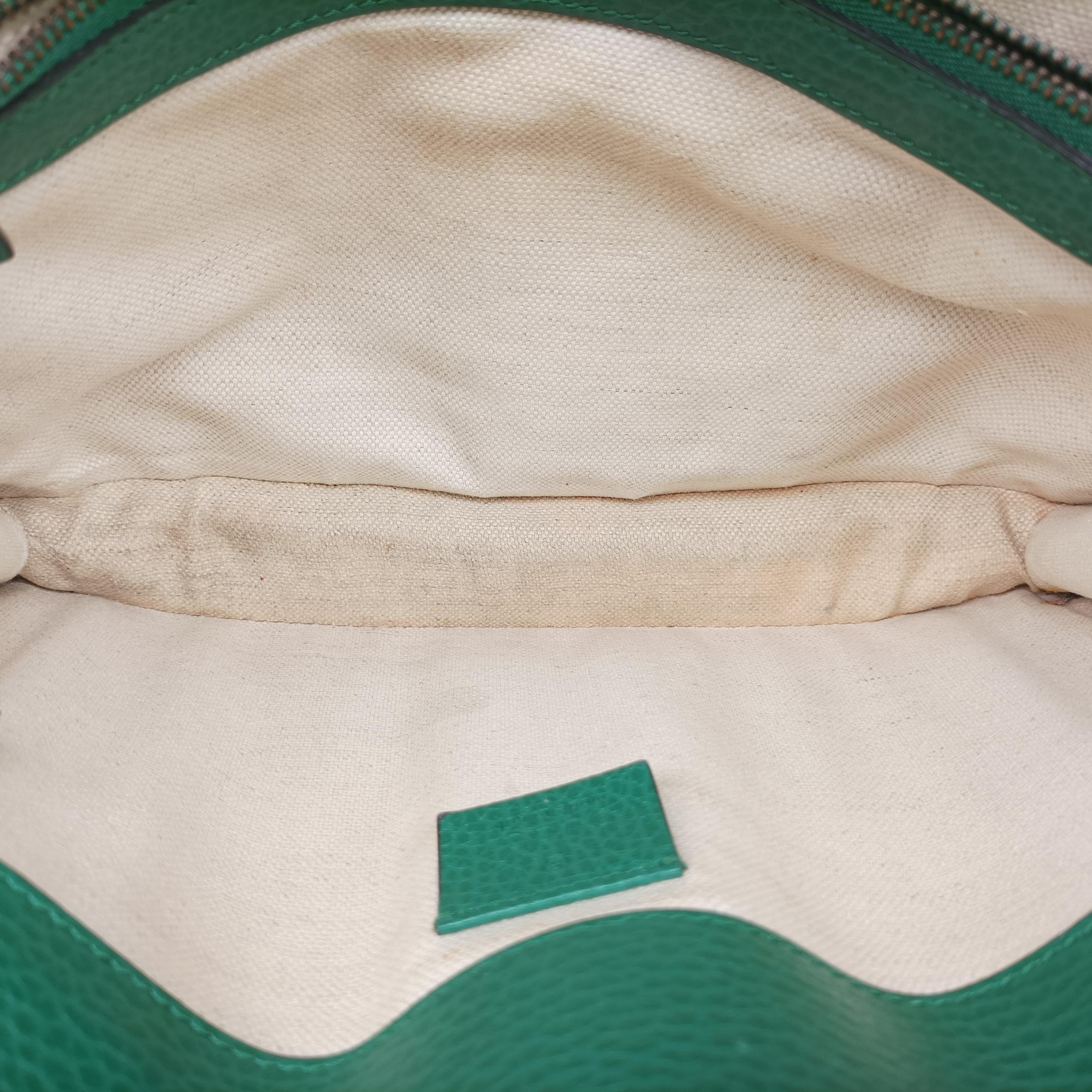 Secondhand Gucci Dionysus Green Leather 400249 shoulderbag | stylenewstar