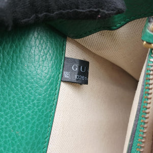Secondhand Gucci Dionysus Green Leather 400249 shoulderbag | stylenewstar
