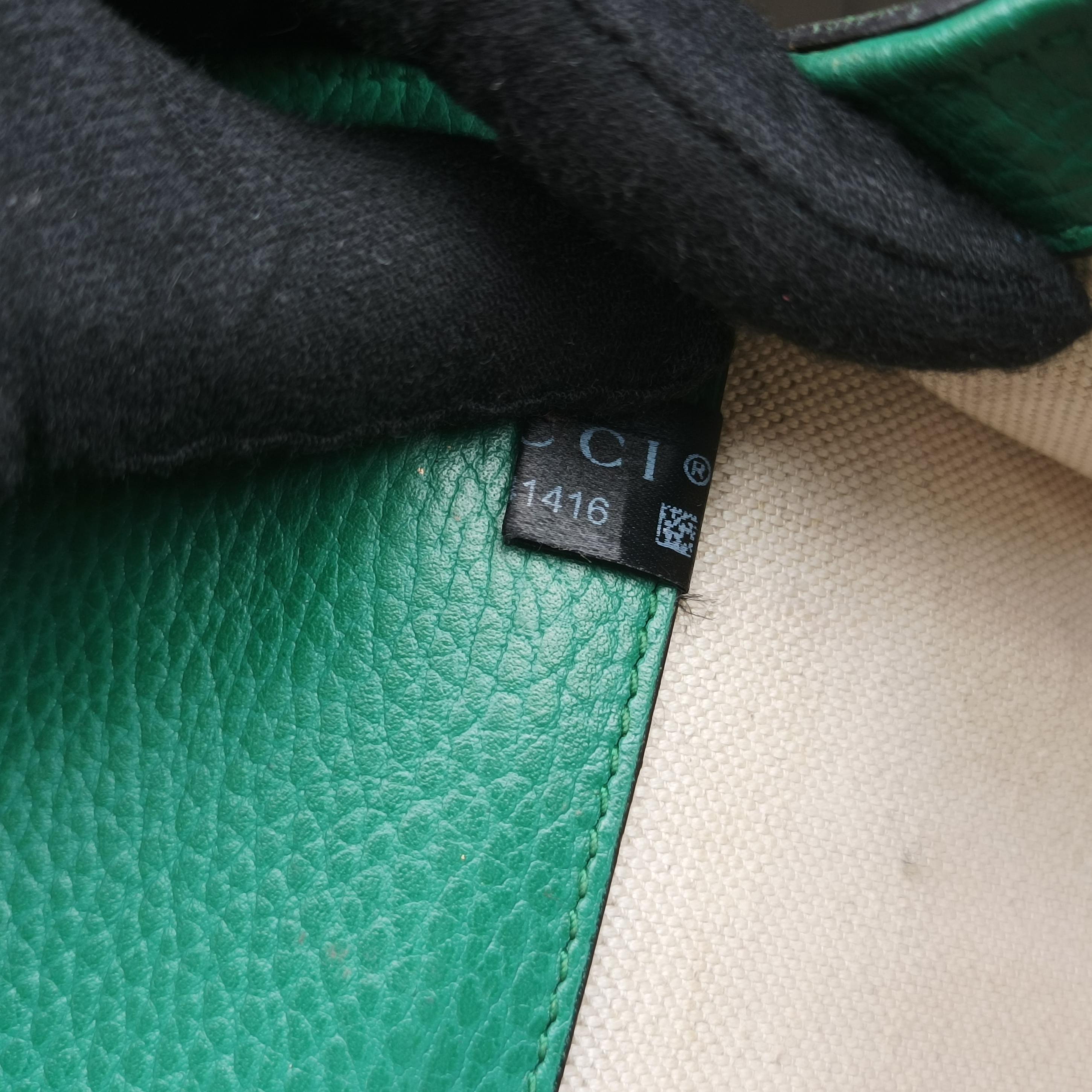 Secondhand Gucci Dionysus Green Leather 400249 shoulderbag | stylenewstar