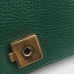 Secondhand Gucci Dionysus Green Leather 400249 shoulderbag | stylenewstar