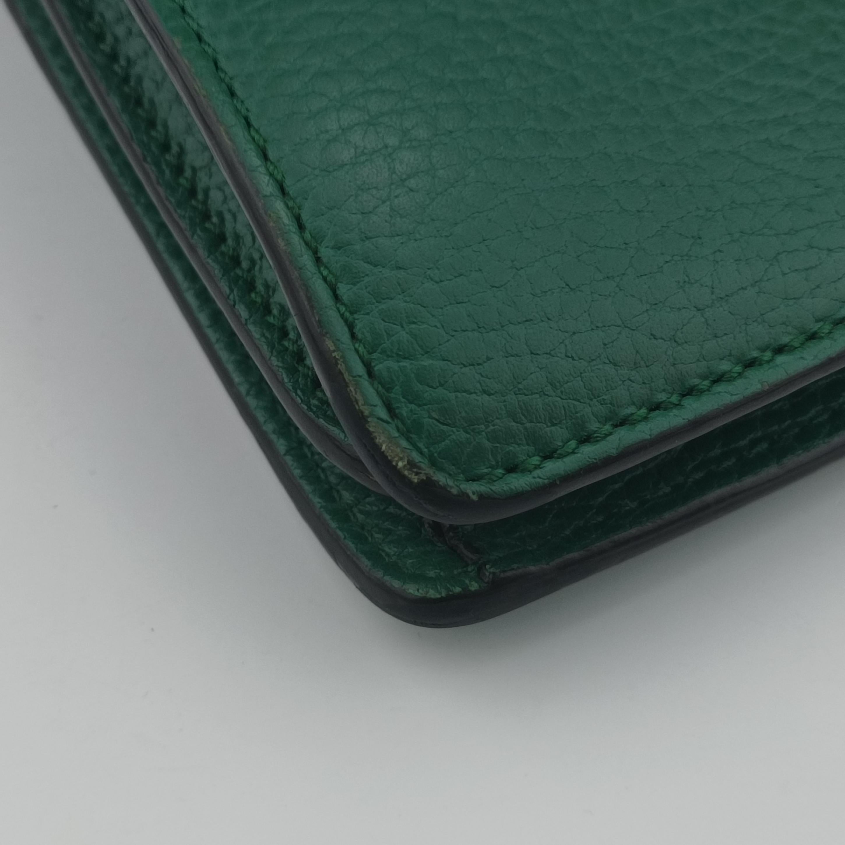 Secondhand Gucci Dionysus Green Leather 400249 shoulderbag | stylenewstar