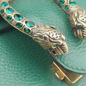 Secondhand Gucci Dionysus Green Leather 400249 shoulderbag | stylenewstar