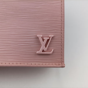 Pre-owned Louis Vuitton Petit Sac Plat ROSE BALLERIN Epi M69575 shoulderbag | stylenewstar