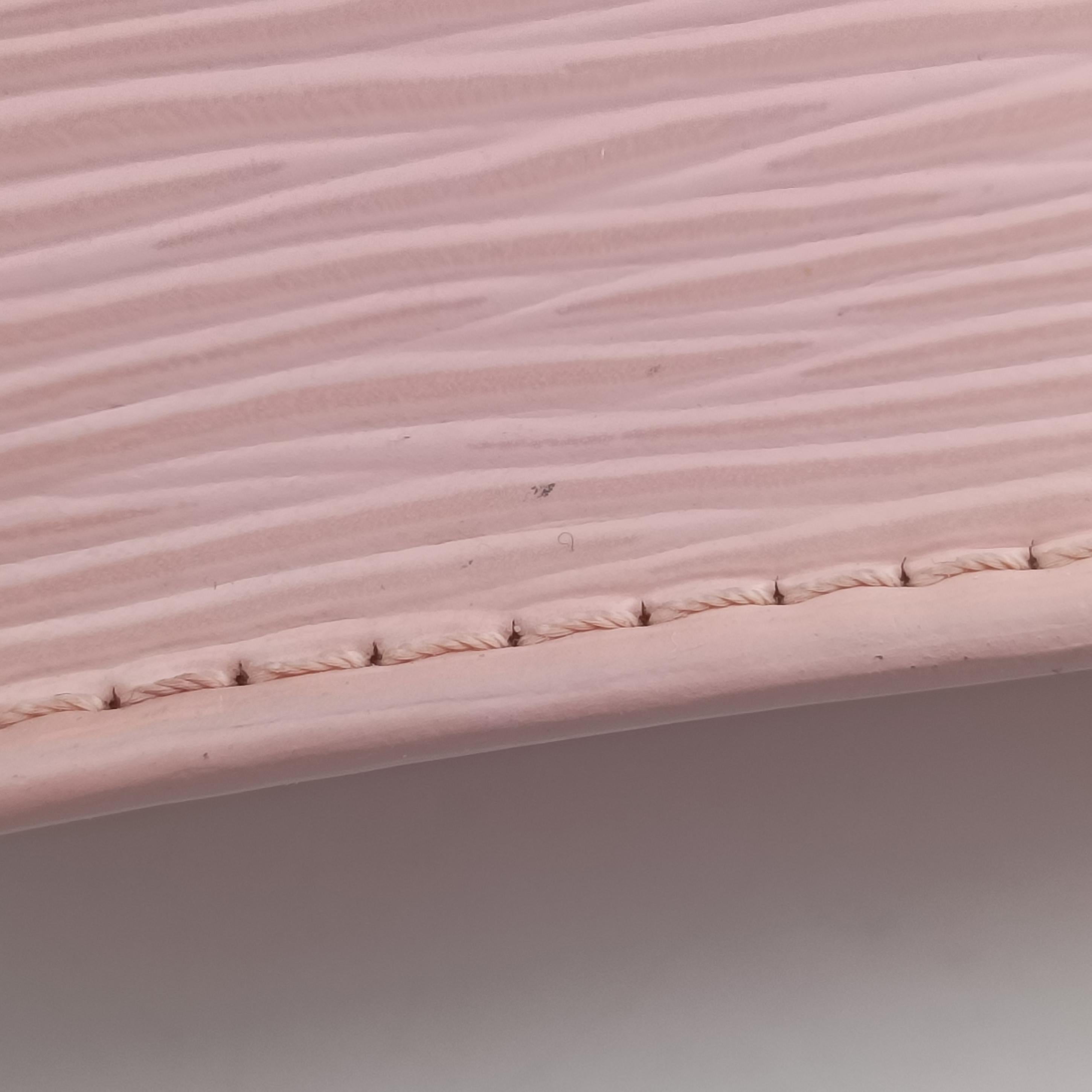 Pre-owned Louis Vuitton Petit Sac Plat ROSE BALLERIN Epi M69575 shoulderbag | stylenewstar