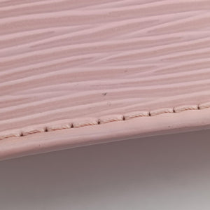 Pre-owned Louis Vuitton Petit Sac Plat ROSE BALLERIN Epi M69575 shoulderbag | stylenewstar