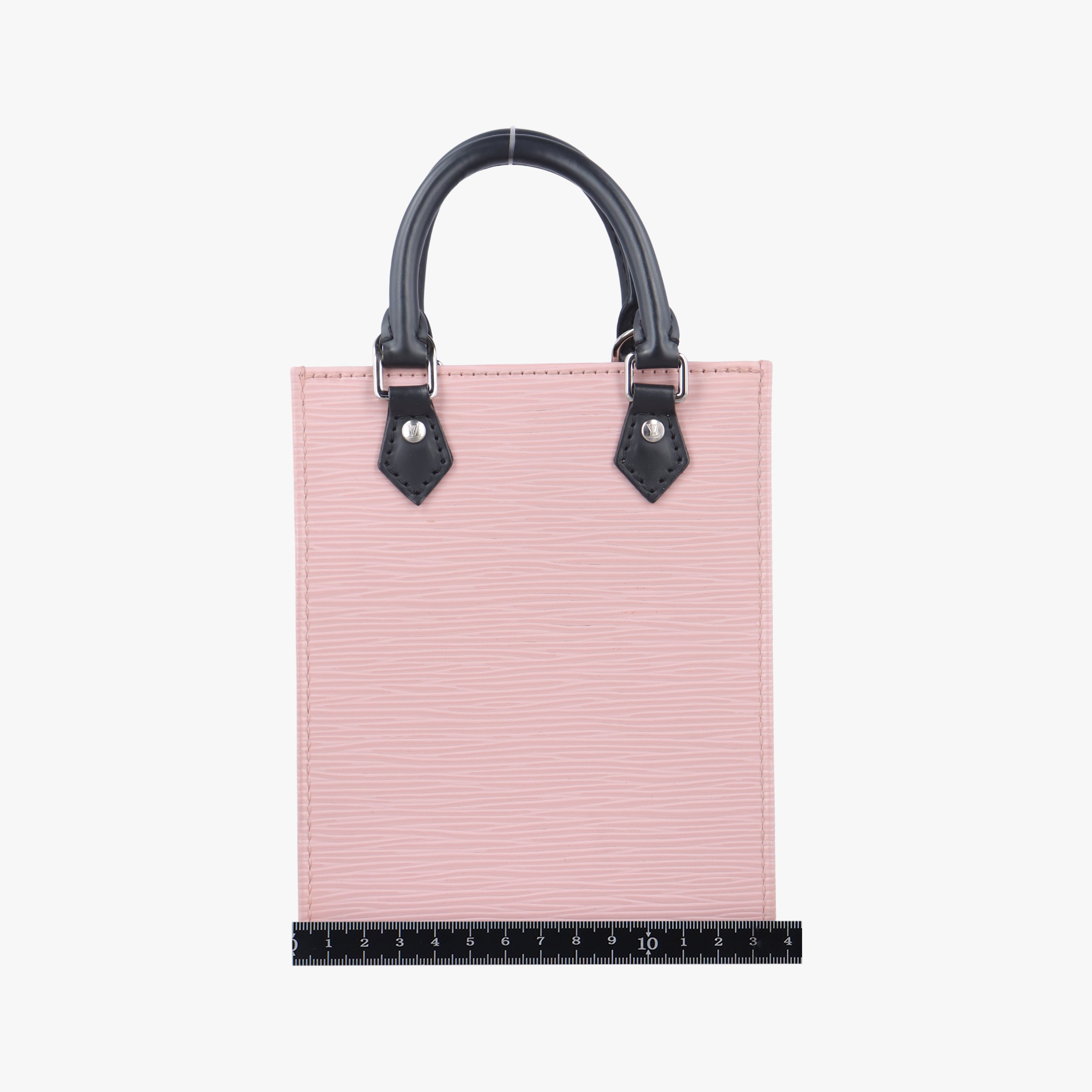 Pre-owned Louis Vuitton Petit Sac Plat ROSE BALLERIN Epi M69575 shoulderbag | stylenewstar