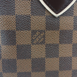 Pre-owned Louis Vuitton Normandy EBENE×Magnolia Damier Canvas N41488 shoulderbag | stylenewstar