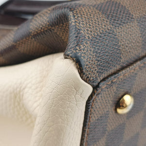 Pre-owned Louis Vuitton Normandy EBENE×Magnolia Damier Canvas N41488 shoulderbag | stylenewstar