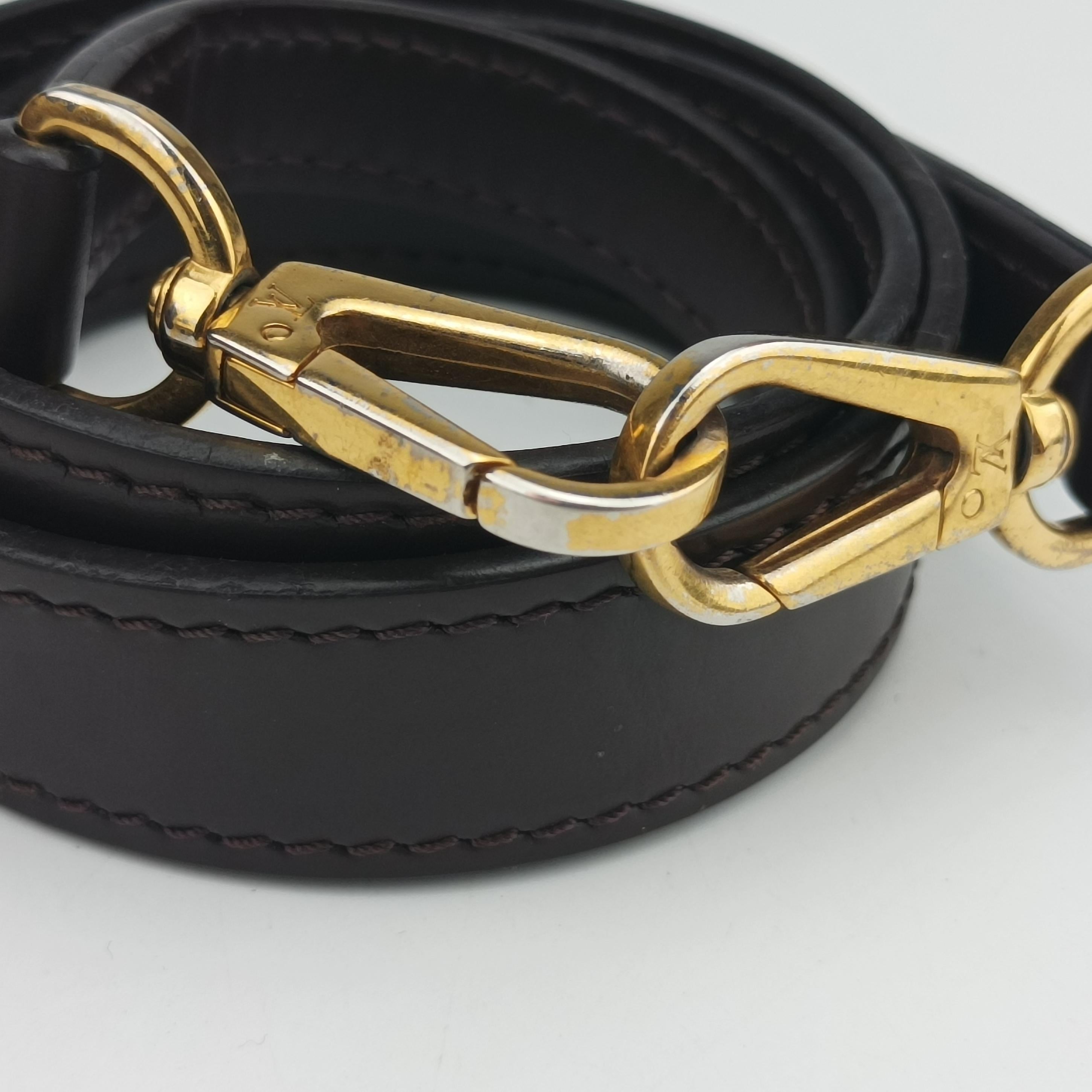 Pre-owned Louis Vuitton Normandy EBENE×Magnolia Damier Canvas N41488 shoulderbag | stylenewstar