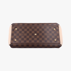 Pre-owned Louis Vuitton Normandy EBENE×Magnolia Damier Canvas N41488 shoulderbag | stylenewstar