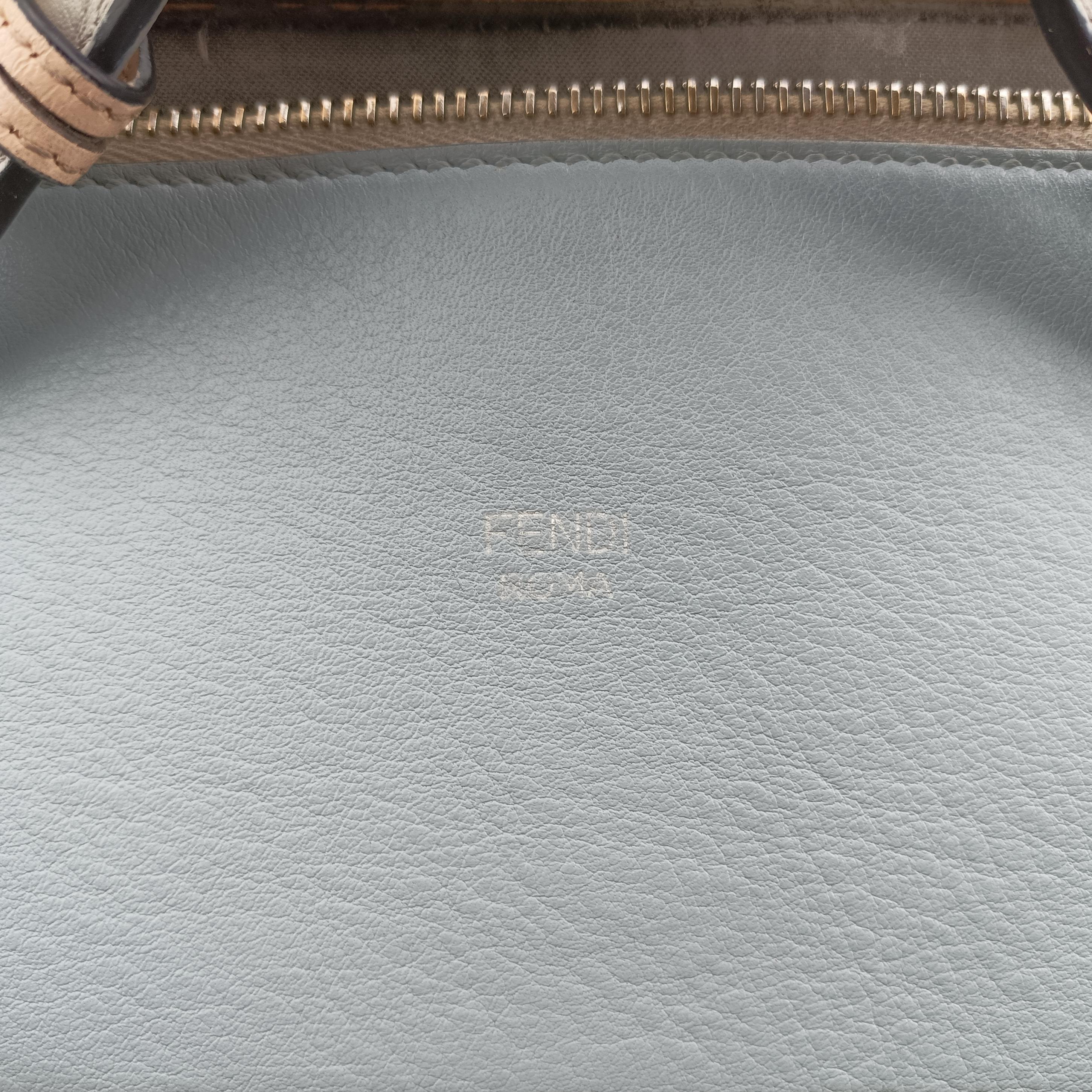 Vintage Fendi Small By The Way Blue Leather 8BL125 shoulderbag | stylenewstar