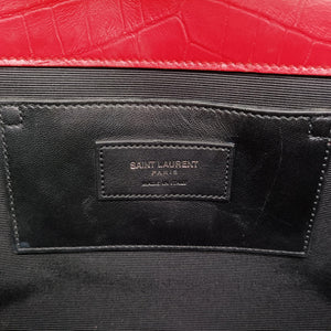 Pre-owned Yves Saint Laurent KATE Red Leather 354119 shoulderbag | stylenewstar