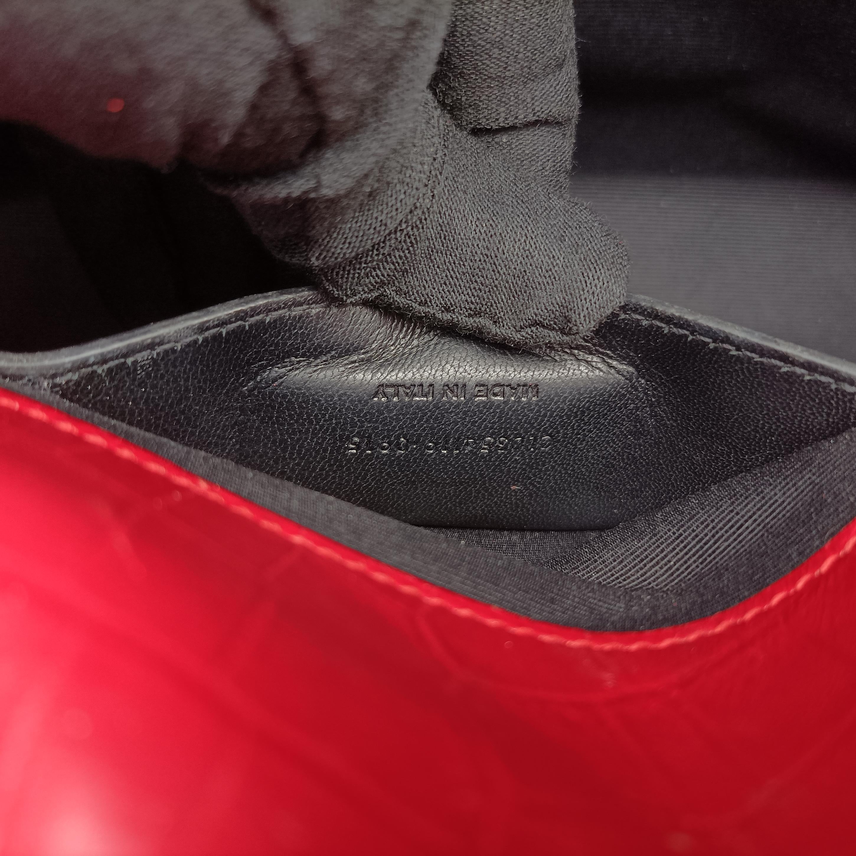 Pre-owned Yves Saint Laurent KATE Red Leather 354119 shoulderbag | stylenewstar