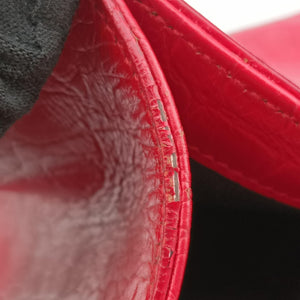 Pre-owned Yves Saint Laurent KATE Red Leather 354119 shoulderbag | stylenewstar