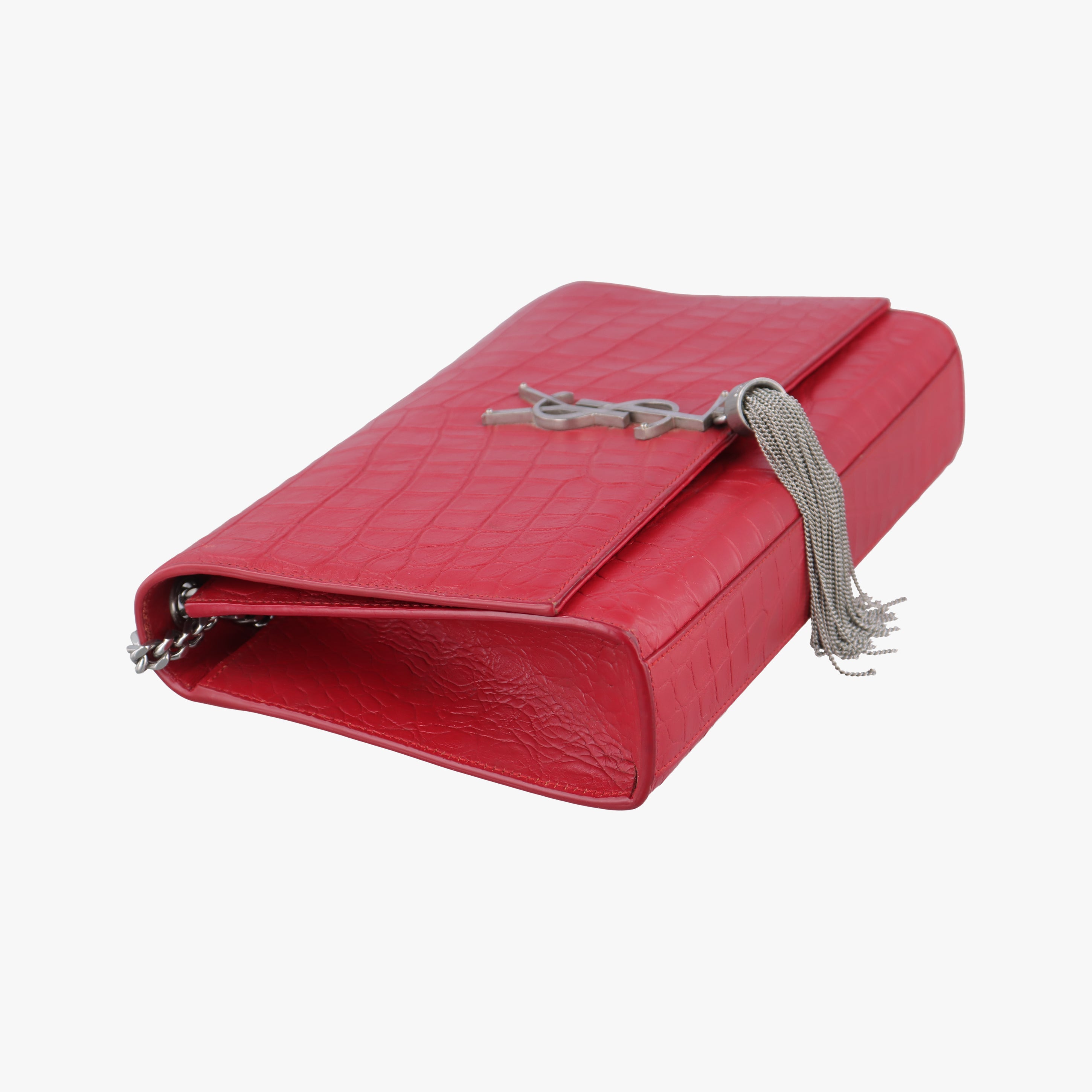 Pre-owned Yves Saint Laurent KATE Red Leather 354119 shoulderbag | stylenewstar