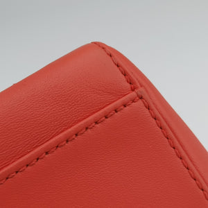 Pre-owned Fendi PEEKABOO Orange Leather 8BN244 shoulderbag | stylenewstar