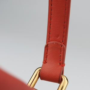 Pre-owned Fendi PEEKABOO Orange Leather 8BN244 shoulderbag | stylenewstar