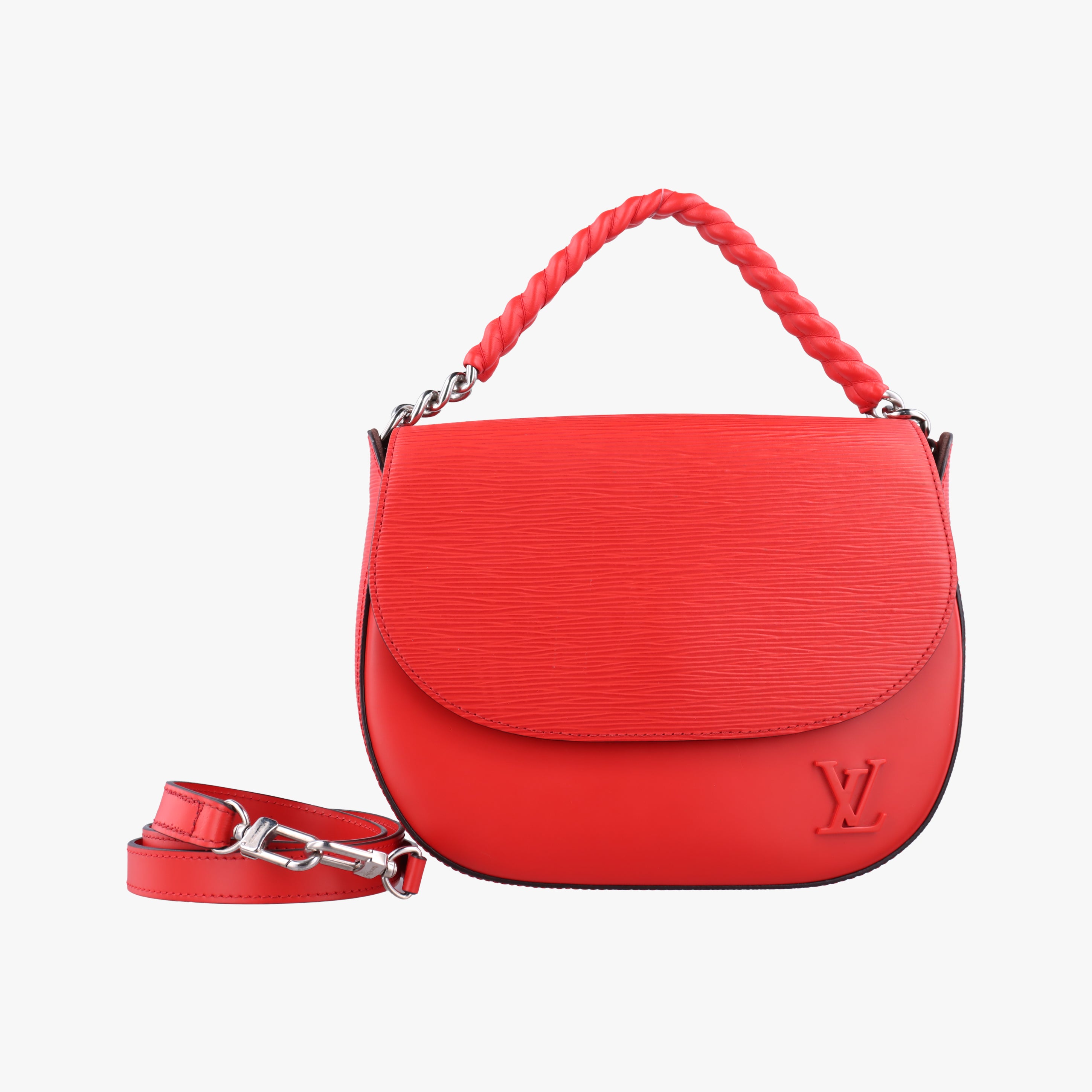 Pre-owned Louis Vuitton LUNA Rouge Epi M42675 shoulderbag | stylenewstar