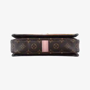 Pre-owned Louis Vuitton Summer Trunk Pochette MéTIS brown×multi Monogram Canvas M43628 shoulderbag | stylenewstar