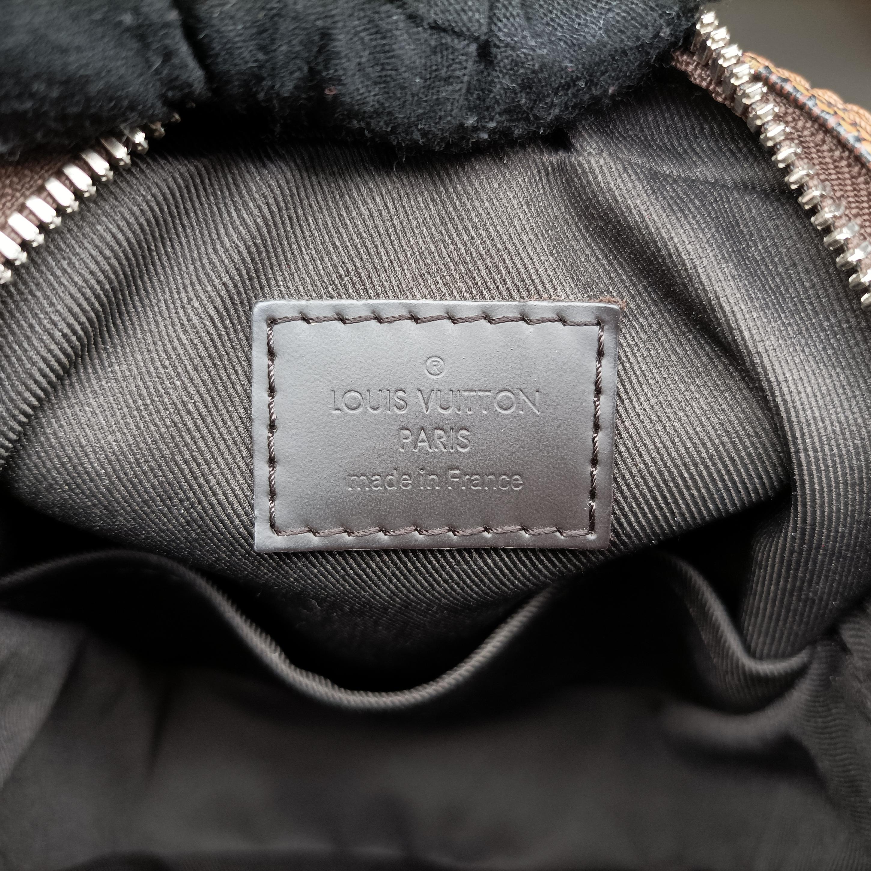 Pre-owned Louis Vuitton AMAZONE Chapman Ebenex Multicolor Damier Savannah N42703 shoulderbag | stylenewstar