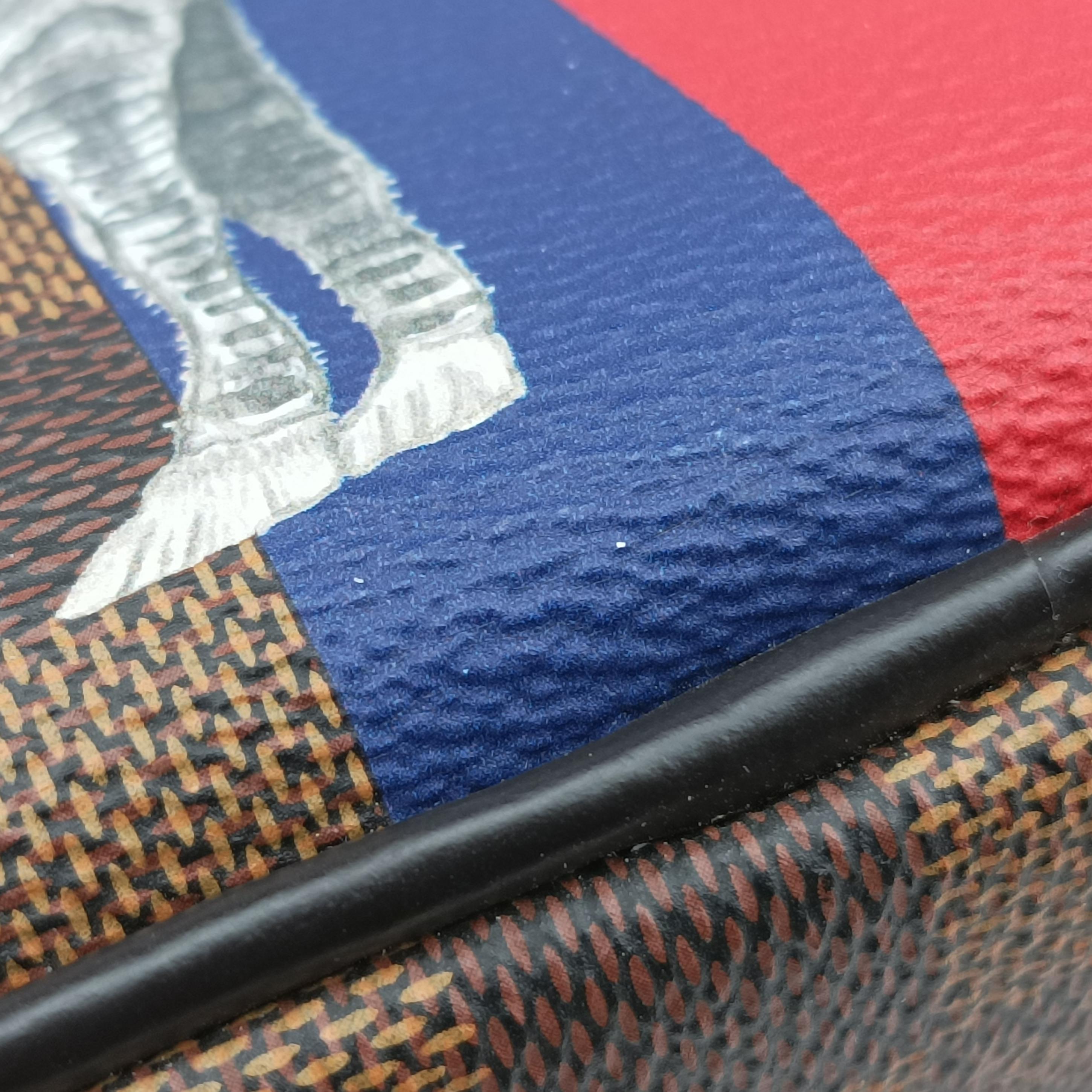 Pre-owned Louis Vuitton AMAZONE Chapman Ebenex Multicolor Damier Savannah N42703 shoulderbag | stylenewstar