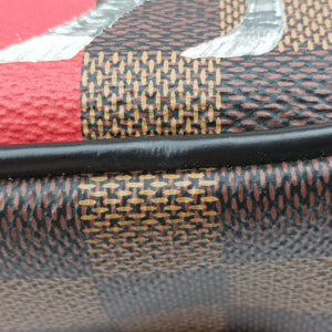 Pre-owned Louis Vuitton AMAZONE Chapman Ebenex Multicolor Damier Savannah N42703 shoulderbag | stylenewstar